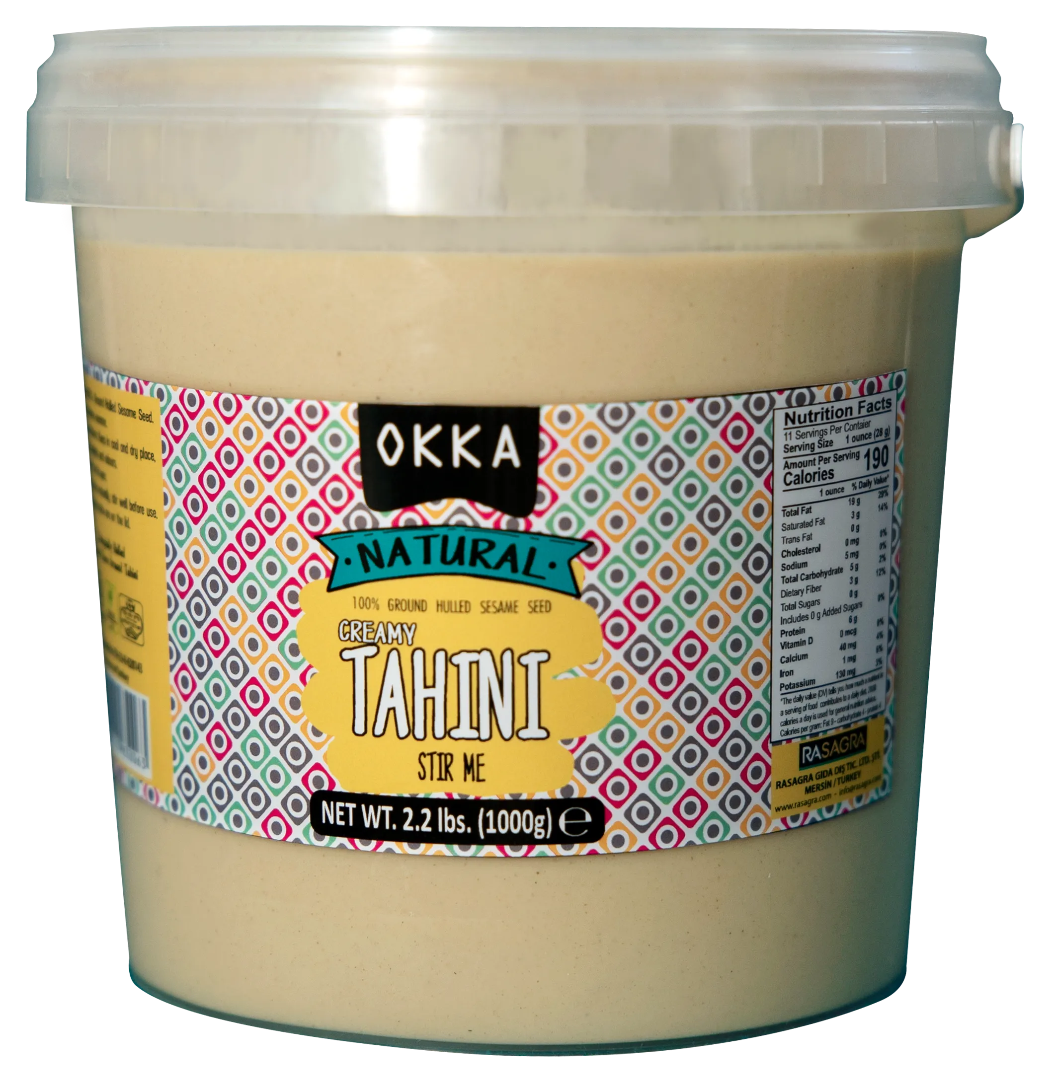 Doğal Tahin Plastik 1000G